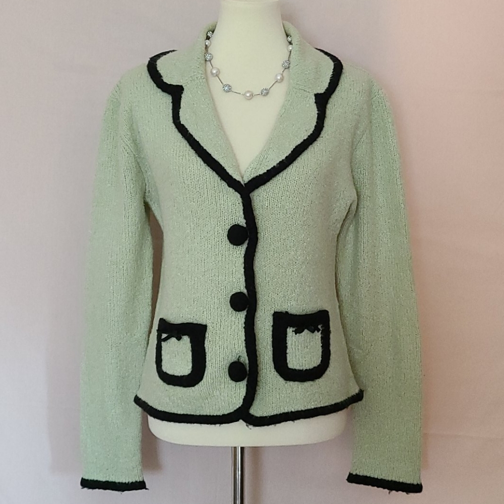 Collared Button Front Cardigan